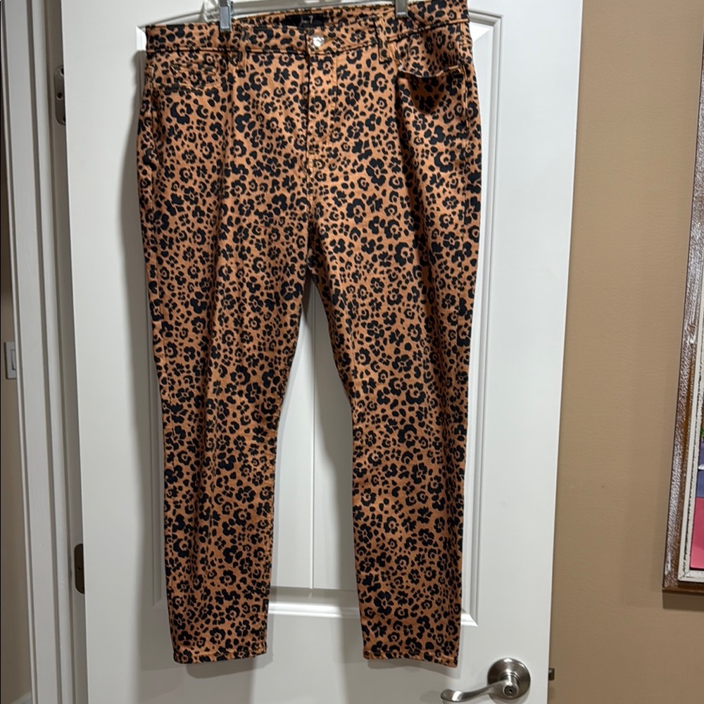 Leopard Print Women’s Jeans